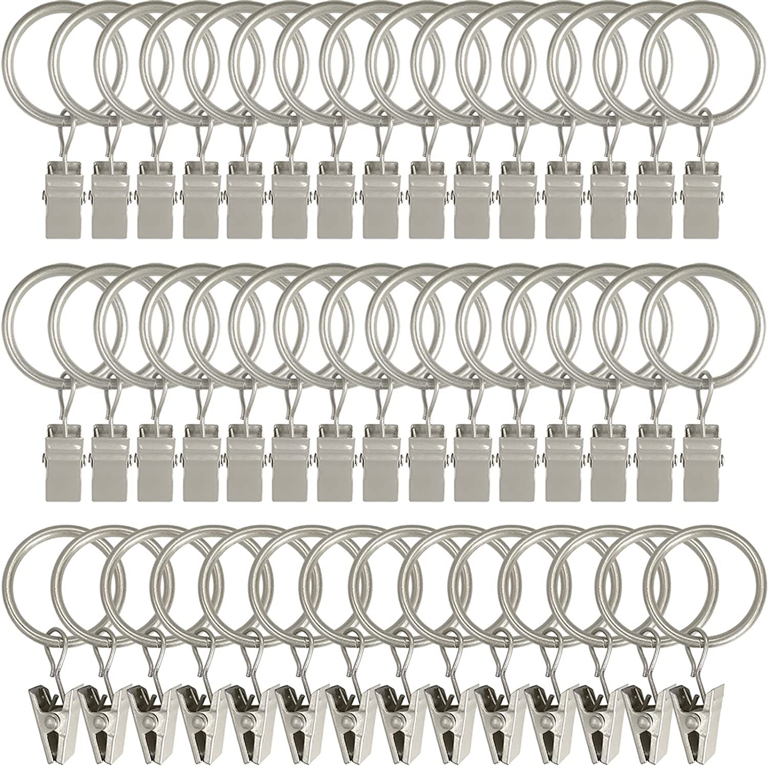 Curtain ring clip 3.5*38MM, curtain hook Roman ring, metal bath curtain ring factory direct sales Application Scenario