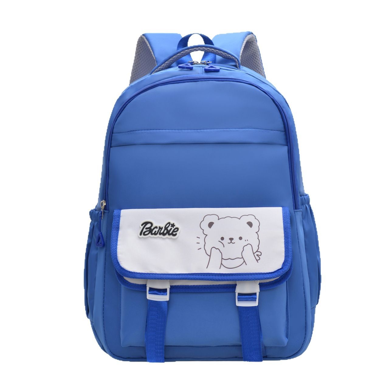 The 2025 new style of simple and cute large-capacity backpack is a lightweight and weight-reducing schoolbag for grades three, four and five, as well as for junior and senior high school students Item Picture