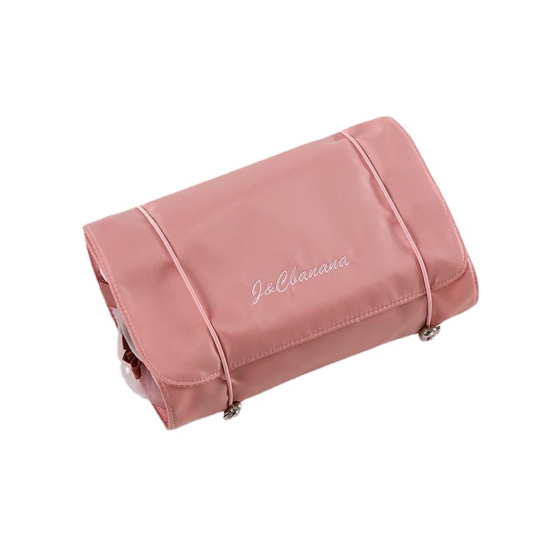 Detachable four-in-one makeup bag, multi-functional and simple travel portable folding travel cosmetics storage toiletry bag Item Picture