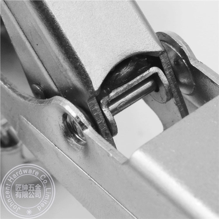 175-degree hydraulic aircraft pipe hinge, 165-degree self-unloading cabinet door hinge, large-angle damping hinge Specification drawing