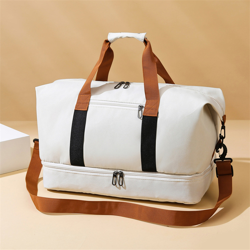 Logo-printable travel bags, large-capacity handbags, lightweight maternity bags, luggage storage bags, training and fitness bags for men full figure