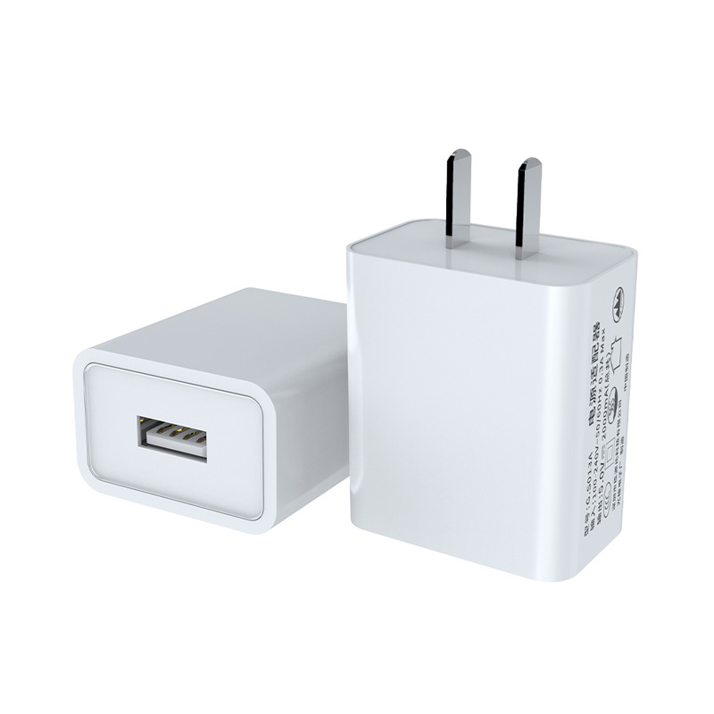 5v2a charger, 3c certified usb mobile phone charging head, national standard power adapter, European and American standard charger plug Item Picture