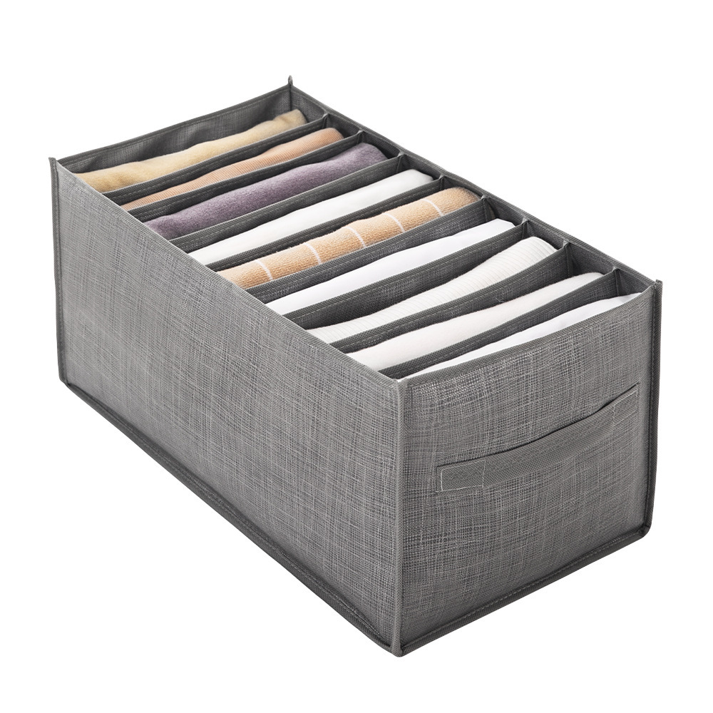 Pants storage box, drawer-style jeans and sweater storage wonder, home storage bag, multi-functional dormitory storage box Item Picture