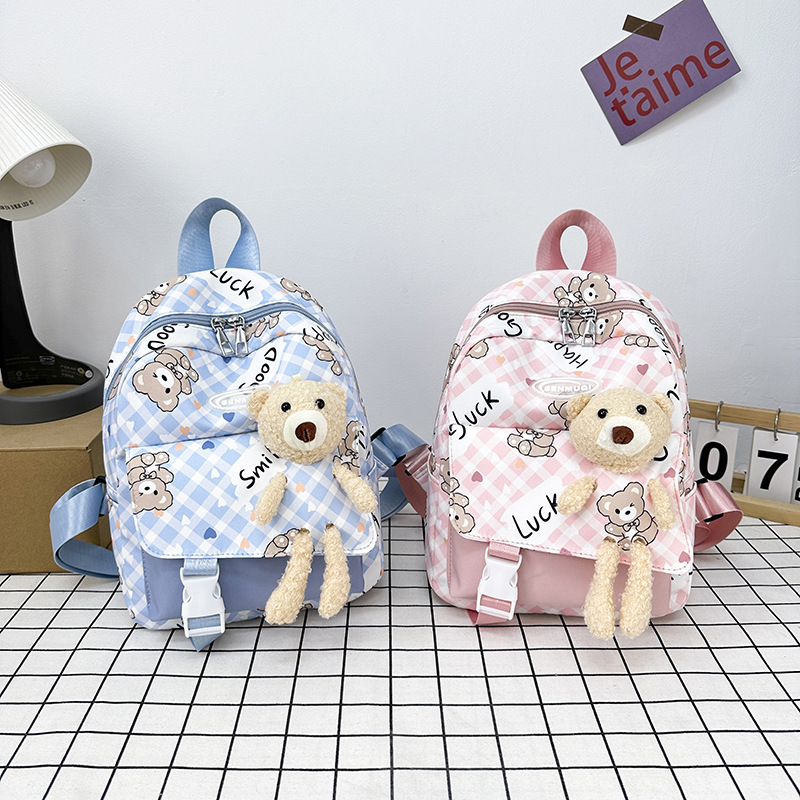 Girls' backpacks, primary school students' travel bags, children's backpacks, cute travel bags, little girls, princesses, fashionable full figure
