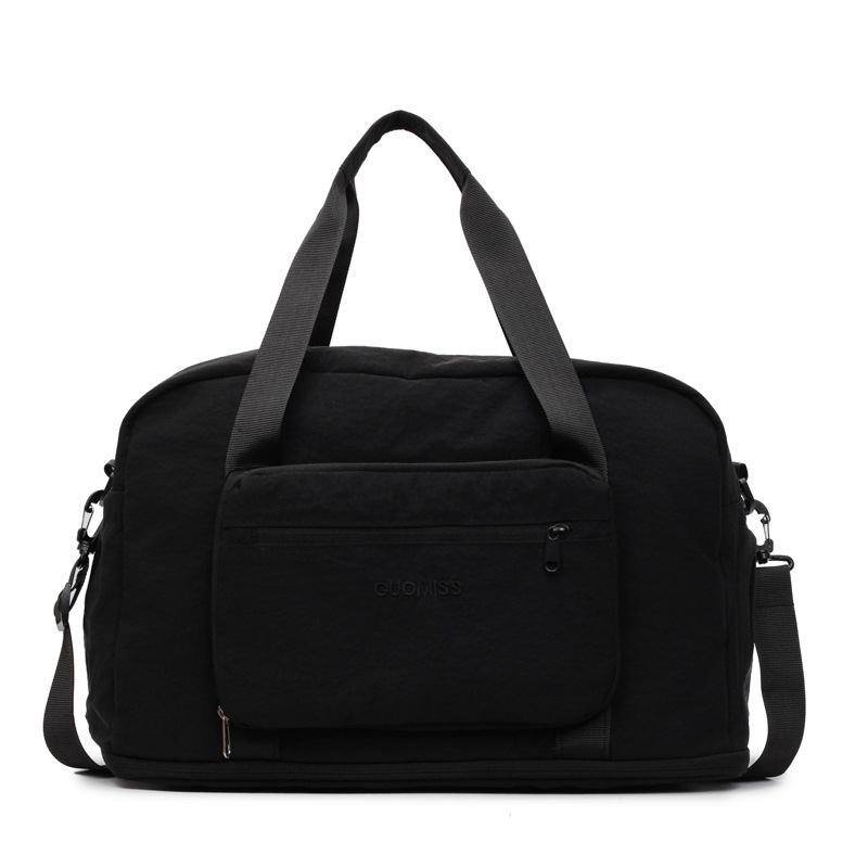 Foldable and expandable lightweight travel bag, women's short business trip luggage bag, men's large-capacity maternity bag, hand-held fitness bag Item Picture