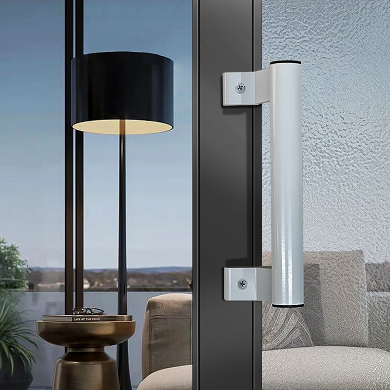 Aluminum alloy handles, aluminum door handles, small tube handles, Tubehandlebendehandl, exclusively for foreign trade details Picture