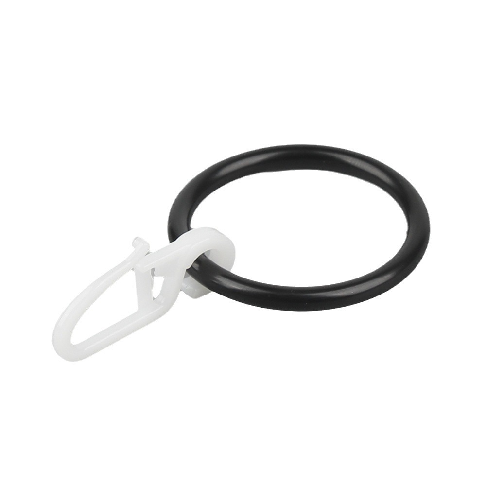 Wholesale of metal aperture cards, hardware buckles, curtain hanging rings, iron coils, and multi-color curtain ring accessories in stock. Direct supply Item Picture
