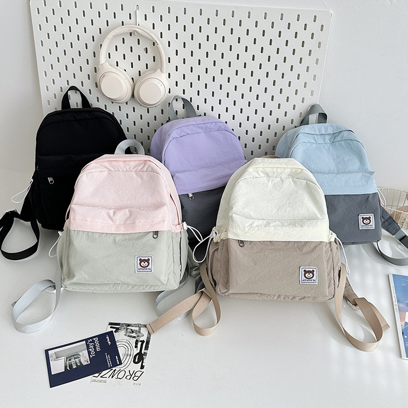 New school bag for primary school students, children's spring outing backpack, girls' outdoor lightweight travel backpack, large-capacity study tour bag Application Scenario