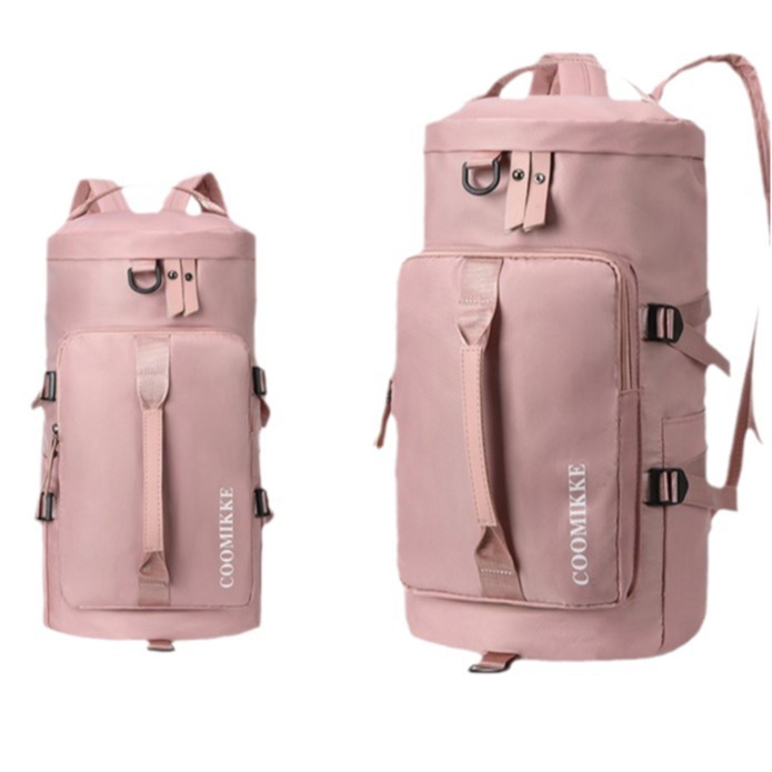 Customized travel bags for both men and women can be printed with logos. Large capacity for luggage storage when going out. Backpacks with dry and wet separation. Fitness bags Item Picture