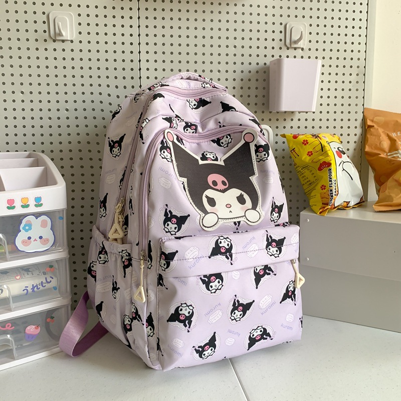 New cute children's backpack for girls, ultra-light girls' backpacks for traveling, cartoon large-capacity outdoor schoolbags details Picture