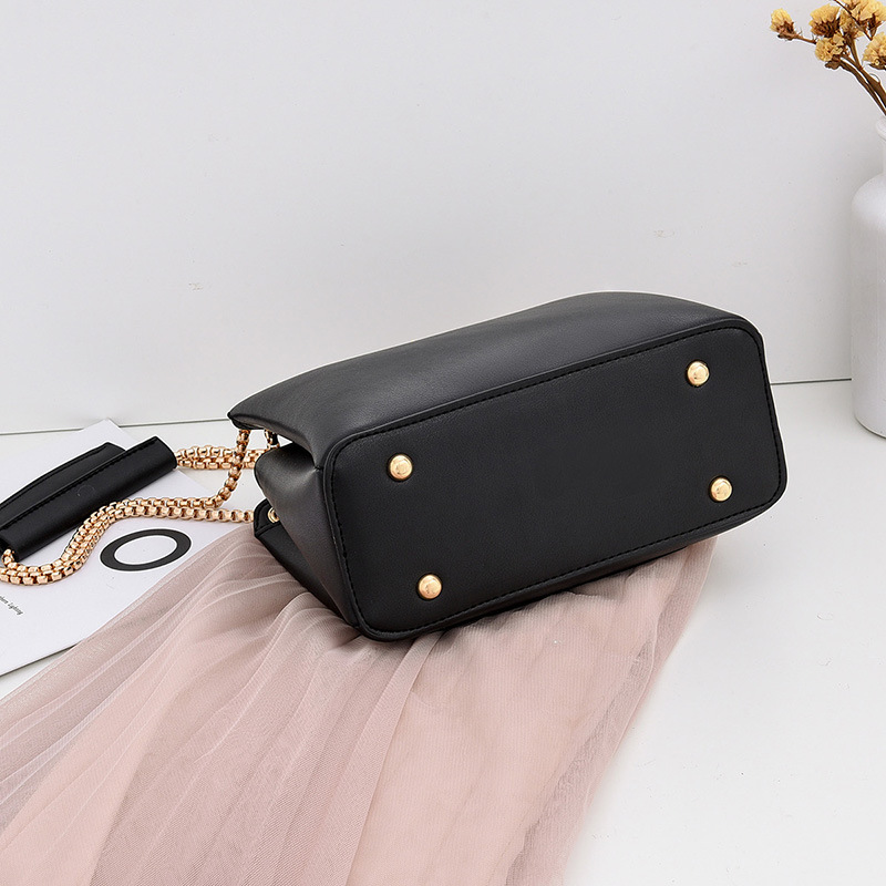 Cross-border women's bag 2021 New large-capacity single-shoulder bag, fashionable, trendy, simple and versatile crossbody bag, PU women's bag Application Scenario