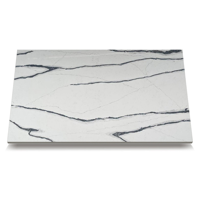 Artificial stone, fish-belly white stone, quartz stone, home decoration, TV background stone, hospital floor stone engineering processing Item Picture