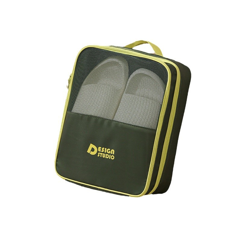Dopamine twill shoe box dust-proof large-capacity storage shoe box thickened storage bag can hold three pairs of shoe storage bags Item Picture