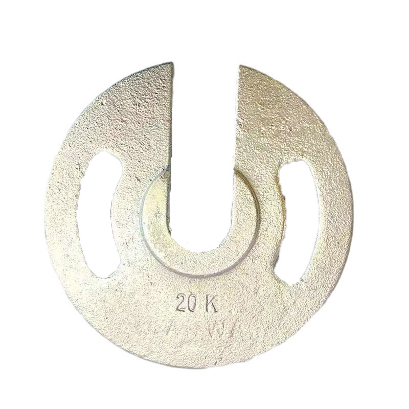 The iron tent base for advertising, the cast iron tent foot, the counterweight block, the windproof iron pressure plate, and the four corners of the tent base are fixed details Picture