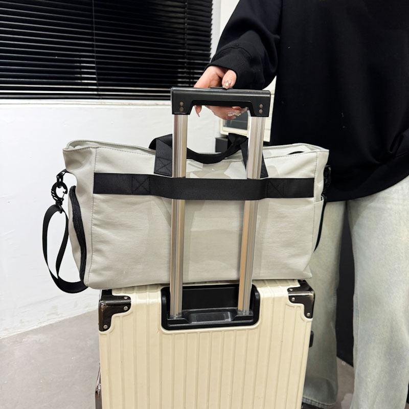 Cross-border travel bags, short-distance business trip luggage bags, large-capacity lightweight travel bags, dry and wet separated hand-held luggage bags details Picture