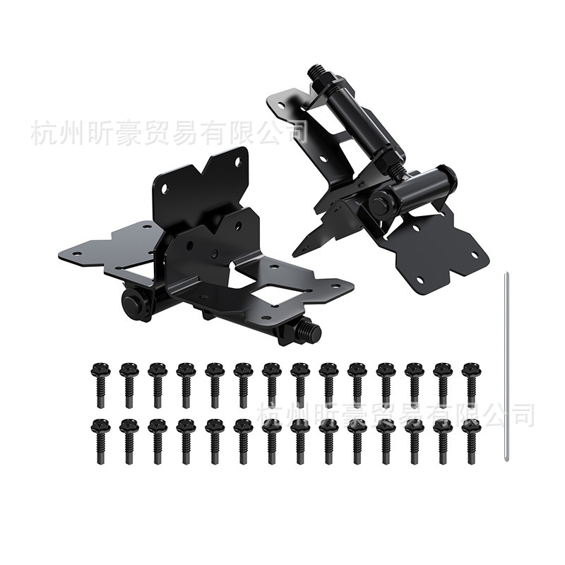 American-style PVC garden hinges, PVC fence door hinges, PVC fence hinge, fence door hinges Item Picture