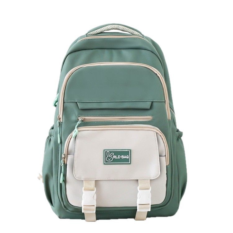 New high-appearancy-level cute student schoolbags, large-capacity multi-color backpacks for girls, and high school student backpacks for cross-border wholesale Item Picture