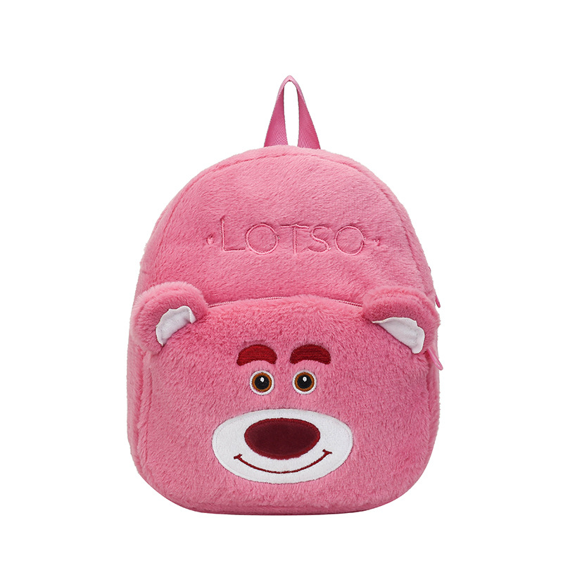 New cartoon Kuromi Sanrio children's schoolbag, claw machine doll, children's schoolbag, plush toy backpack wholesale Item Picture