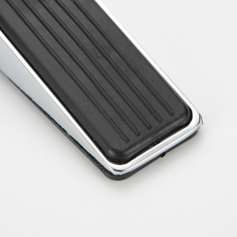 Zinc alloy anti-collision door stop, mobile door stop, room door rubber door stopper, nail-free installation, anti-slip rubber door stopper Application Scenario