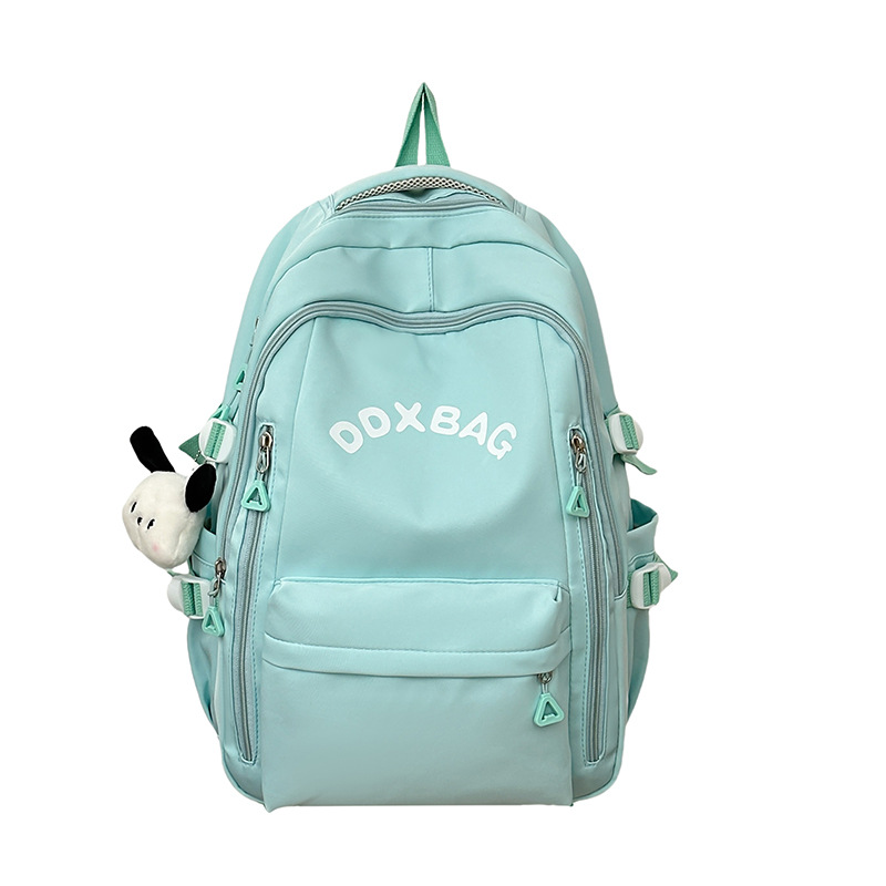 Cross-border campus schoolbag, fashionable and sweet for students, girl backpack, high-end feel, lightweight travel backpack for junior and senior high school students Item Picture
