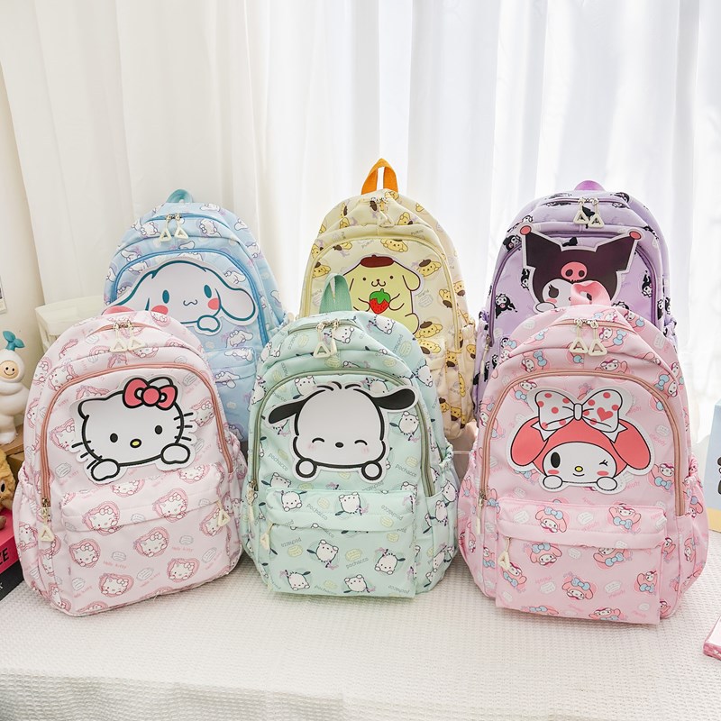 Cross-border kindergarten primary school students' cute cartoon children's schoolbags, popular baby backpacks, little girls' backpacks for going out details Picture