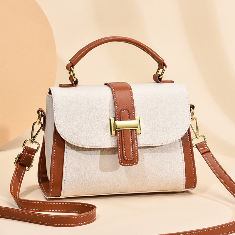 Bag Girl 2023 New fashionable and trendy summer crossbody bag, versatile women's bag, single-shoulder hand-carry small square bag details Picture