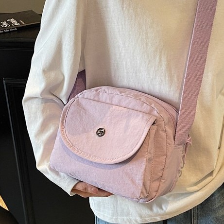 2025 New style fashionable, individual and versatile small bag, casual ultra-light waterproof single-shoulder crossbody bag, soft surface women's mobile phone case full figure