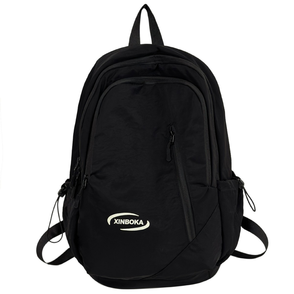 A lightweight college student backpack from a trendy Japanese Instagram brand, with a high level of appearance, simple and solid color design, and a versatile computer backpack Item Picture