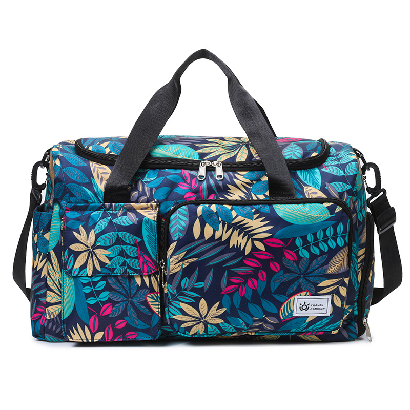New fashionable short-distance business travel bags, women's large-capacity fitness bags, hand-held luggage bags, maternity bags and storage bags Item Picture