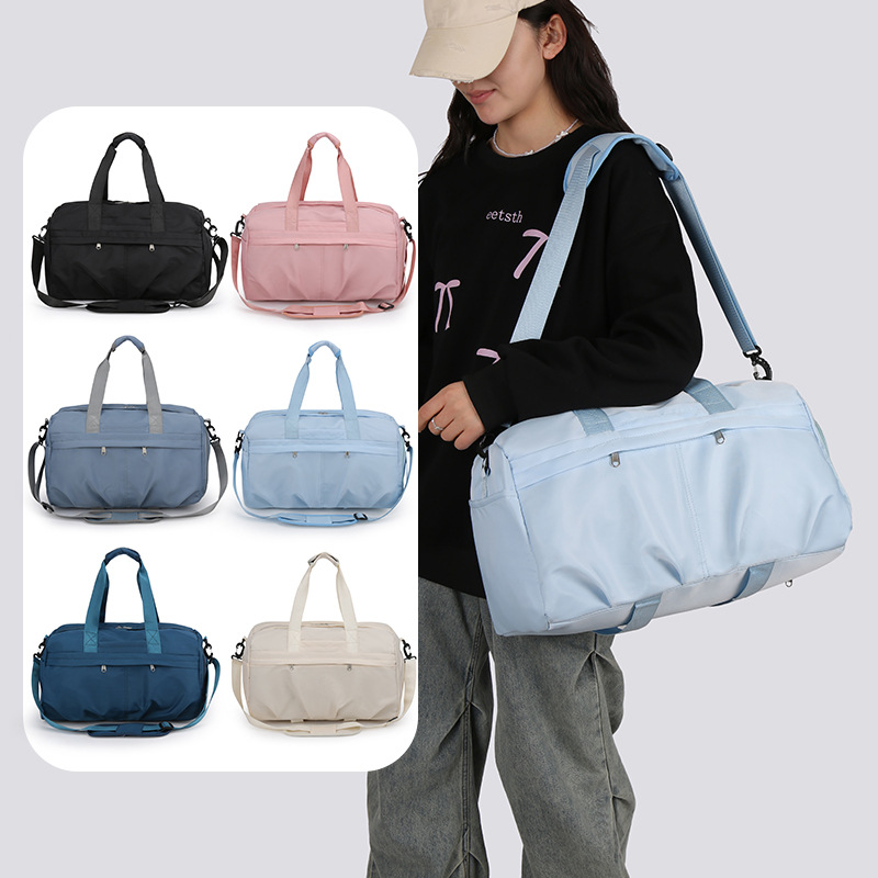 New large-capacity, wear-resistant and practical fitness bag for sports yoga, dry-wet separation, and portable travel bag for commuting full figure