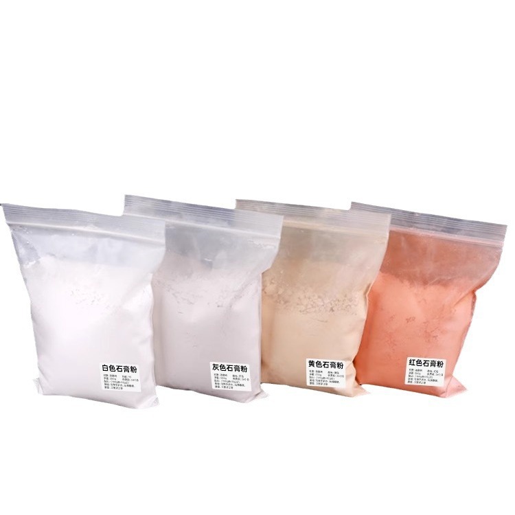 Gypsum powder, quick-drying, high-strength, super-hard model mold, white stone paste, art sculpture, diy gypsum powder by hand Item Picture