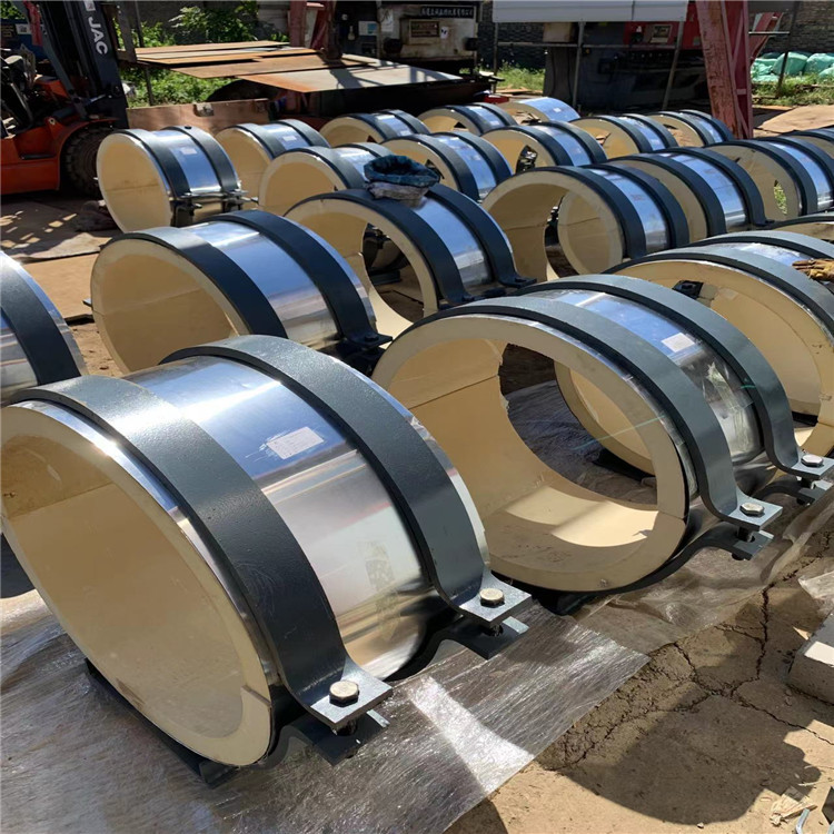 The standard length L1 polyurethane sliding pipe support and guiding cold insulation pipe support in stock are easy to install undefined