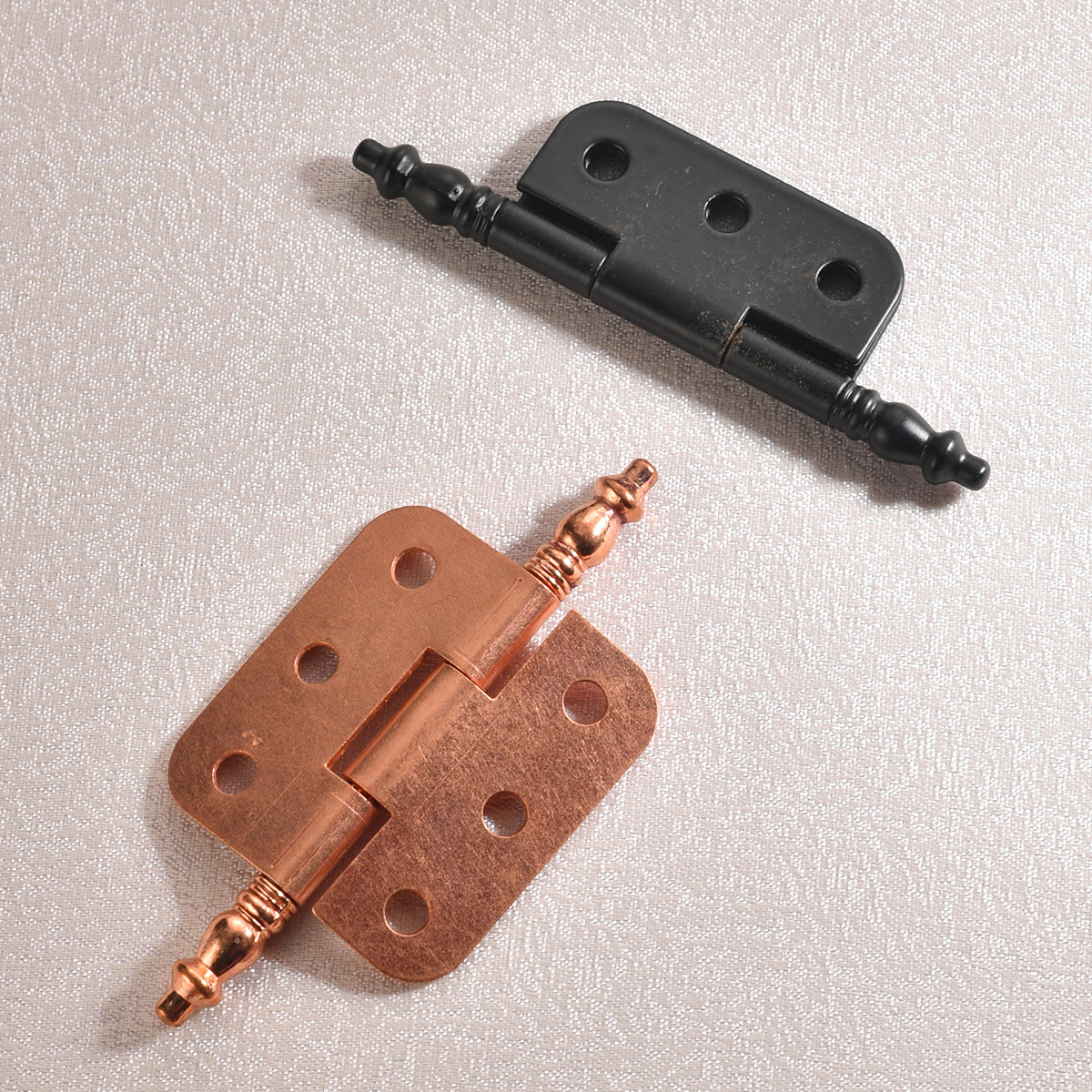 Jingmao -1018 Crown Head Home Decoration Hardware Accessories Antique Hinge 6-hole Gift box Iron Sheet Open Hinge Application Scenario