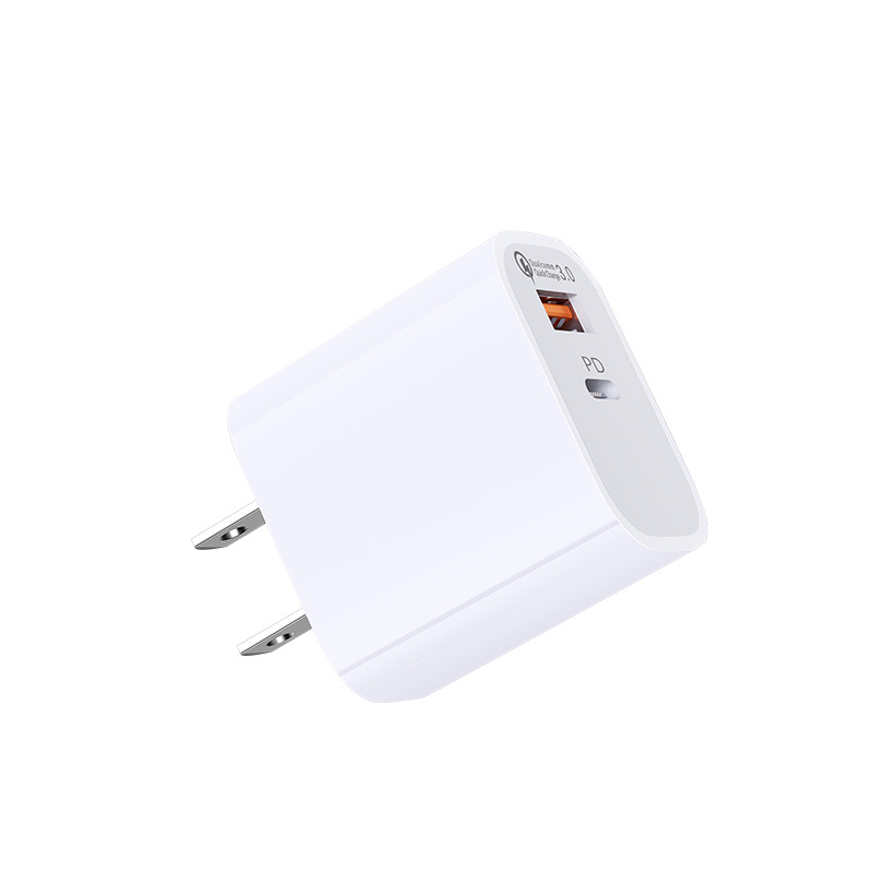 PD30W is A US-spec dual-port A+C charger for iPhone15 and is compatible with Apple 16 chargers Item Picture