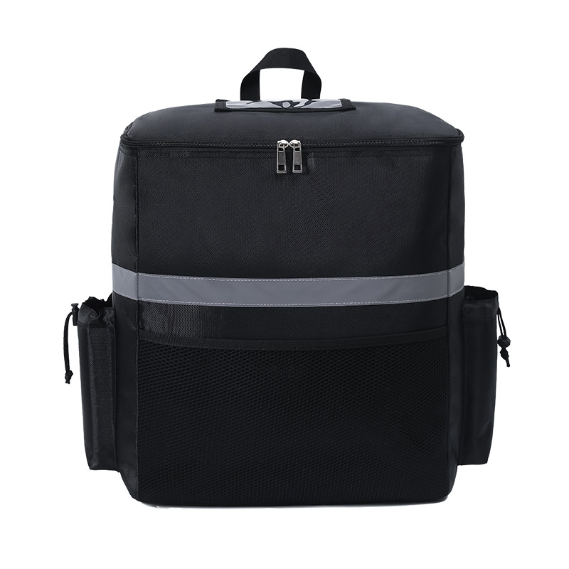Flat-head takeout box, Meituan takeout insulated box, rider running errands backpack, Ele.me lunch box bag Specification drawing