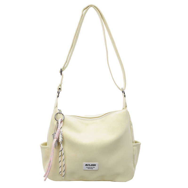 Commuting high-appeartion-level large-capacity women's bag, 2025 new style casual and simple crossbody bag, lightweight travel tote bag Item Picture