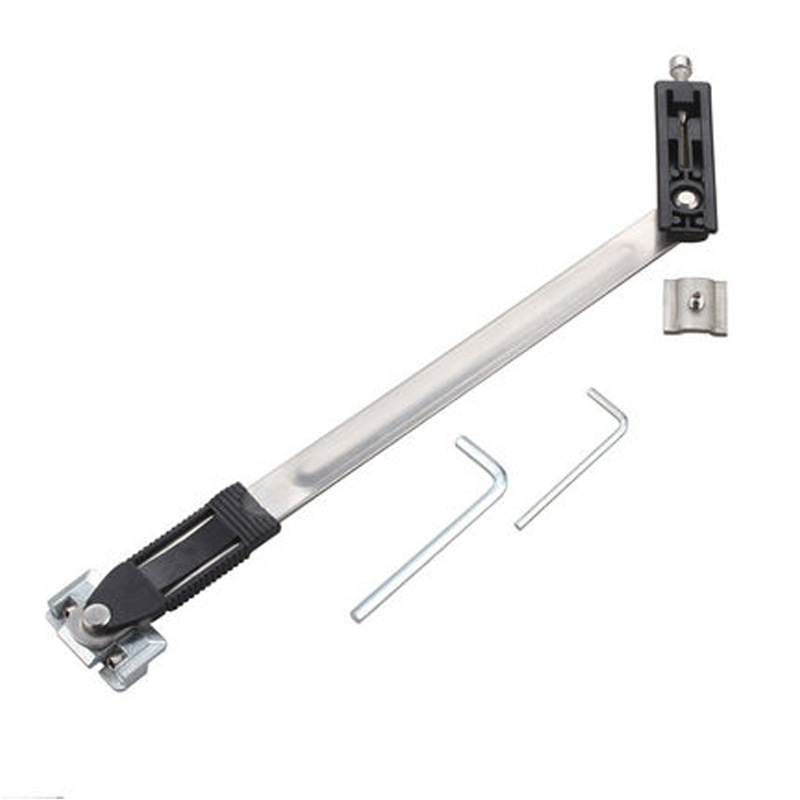 A magic tool for fixing aluminum alloy window wind support brackets without drilling, European-style wind support window limiters, stainless steel limit supports details Picture