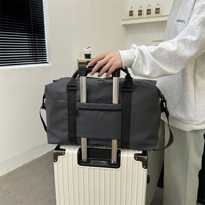 New cross-border water-resistant travel bag, large-capacity sports and fitness handbag, dry and wet separated luggage bag, single-shoulder bag Specification drawing