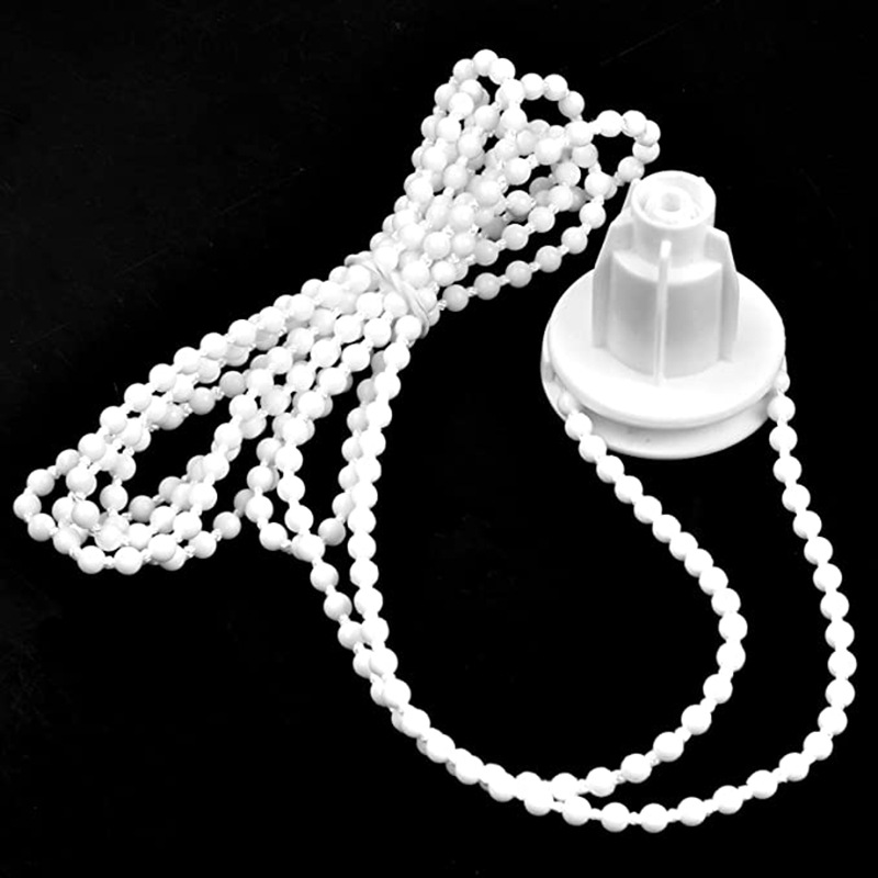 Cross-border retail 25MM roller blind head controller pull bead curtain head comes with 3-meter bead chain screw accessories Application Scenario