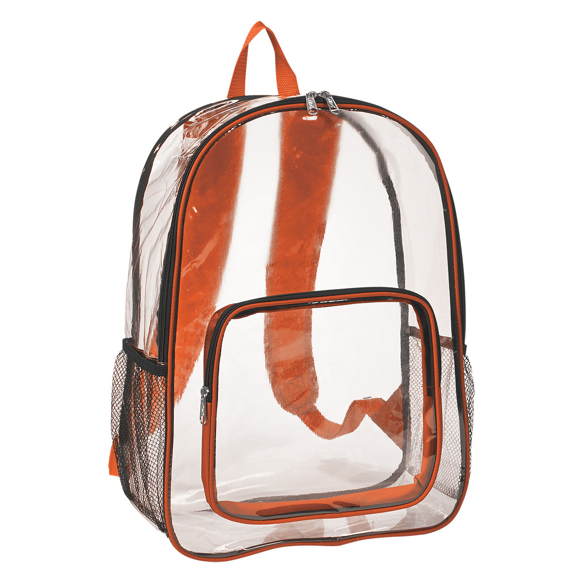 Cross-border PVC transparent square backpack, male and female hand-held student schoolbag, available in multiple colors and customizable logo Application Scenario