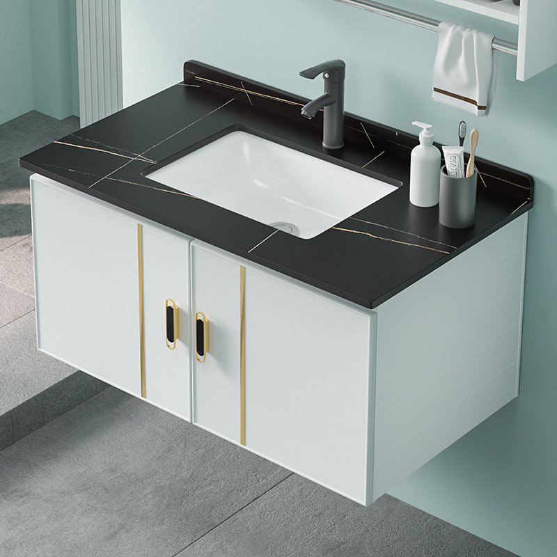 Bathroom washbasin cabinet combination, wall-mounted washbasin, small-sized balcony integrated ceramic washbasin, sink and surface basin Specification drawing