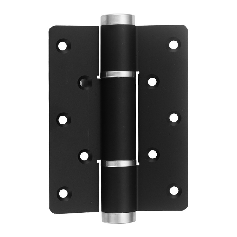 Invisible door hinge, aluminum alloy swing opening, hydraulic damping buffer hinge, automatic door closer, multi-functional 5-inch hinge Item Picture
