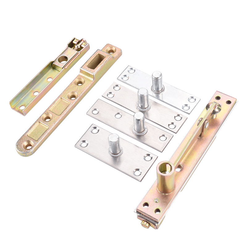 Glass door top shaft plate, upper shaft, ground spring, hardware accessories, connection parts, simple door shaft, stainless steel fixed shaft Item Picture