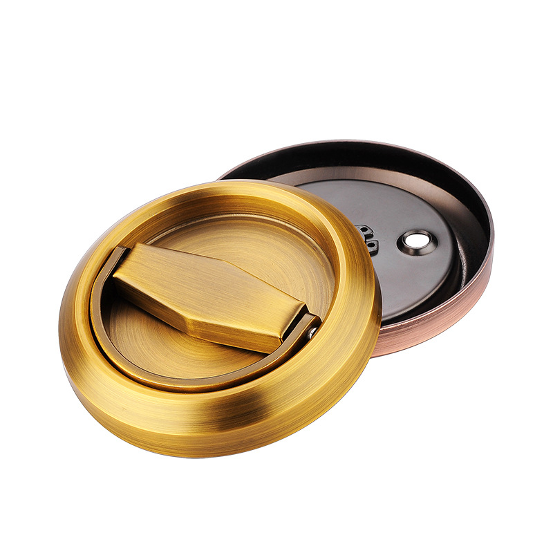 304 stainless steel invisible door pull ring lock background wall concealed door concealed door concealed door bolt wooden door handle exposed door handle Item Picture