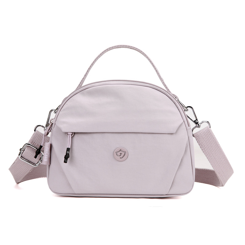 Multi-layer and multi-color nylon fabric bag 2025 Spring New collection: Simple, fashionable and casual women's bag, single-shoulder crossbody bag, travel bag Item Picture