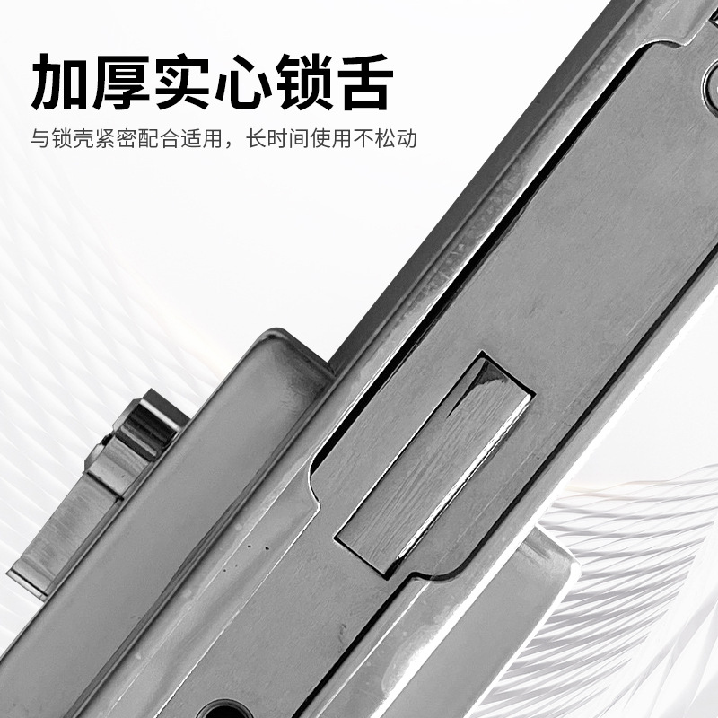 Stainless steel frameless glass single-line upper and lower door clamps, ground lock pins, glass door clamps, universal glass door lock clamps Specification drawing