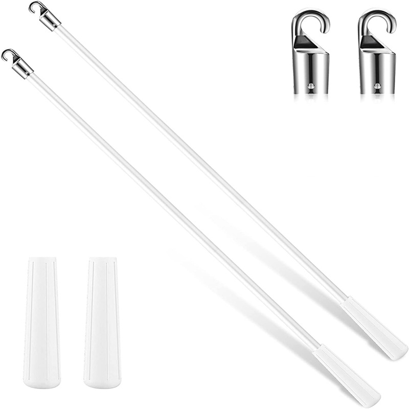 12/17-inch Venetian blind rotating rod alloy fiberglass curtain pull rod control rod curtain rotating rod accessories full figure