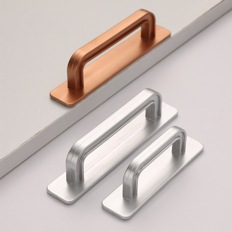 Sliding door handle, non-drilling glass door handle, sliding door and window drawer handle, simple sliding door and cabinet door handle Application Scenario