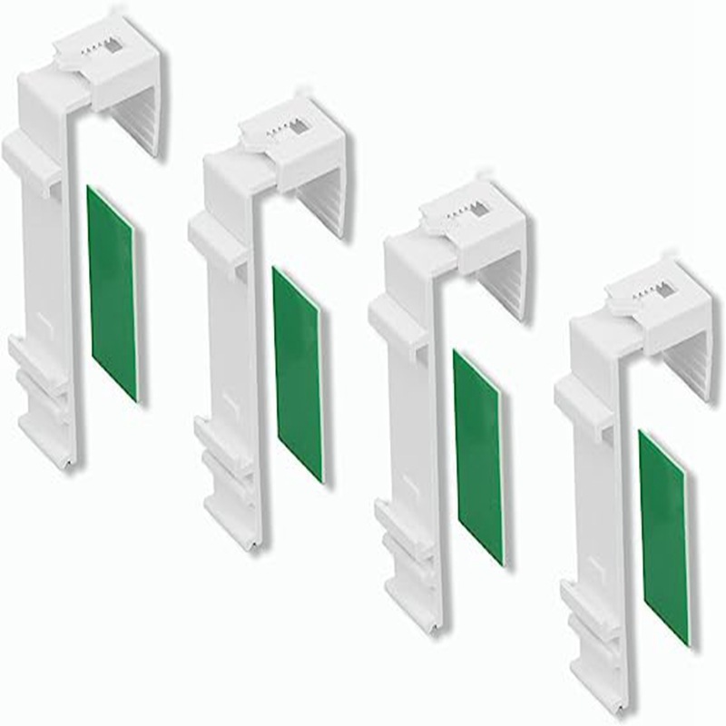 Cross-border pleated blinds, nail-free bracket hooks, green adhesive fixing hooks, pleated blinds, Venetian blinds, curtain hooks full figure