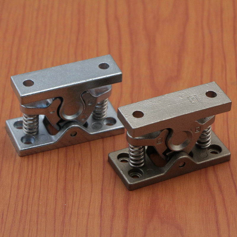 Heavy-duty door stops with powerful knocking beads, spring bumper locks, buckle locks, and metal strong door stops details Picture